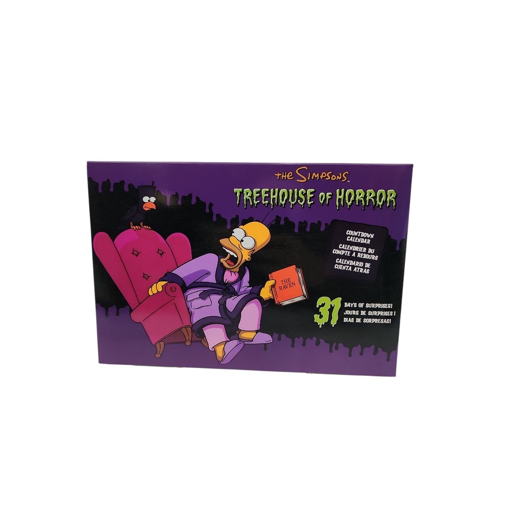 THE SIMPSONS TREEHOUSE OF HORROR 31 DAY ADVENT‎ CALENDAR